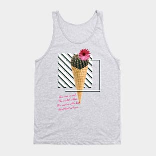 Cactus Ice Cream Tank Top